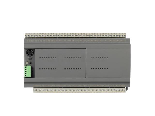 FX3G PLC with relay transistors, digital and analog input/output, PT100 NTC, 4-20mA, 8AD 4DA 48MR 24-24