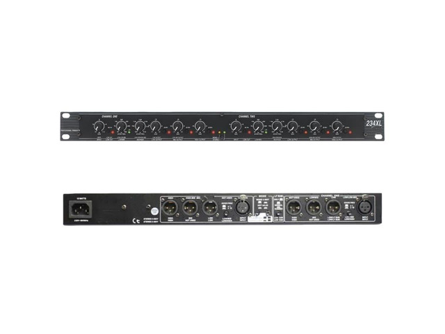 234XL Electronic Crossover, suitable for DBX balanced professional stage and home electronic digital low-frequency processors.