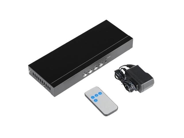 4-Port DVI Switch (4 Inputs, 1 Output) Remote Control for 1080P HD TV MT-DV401