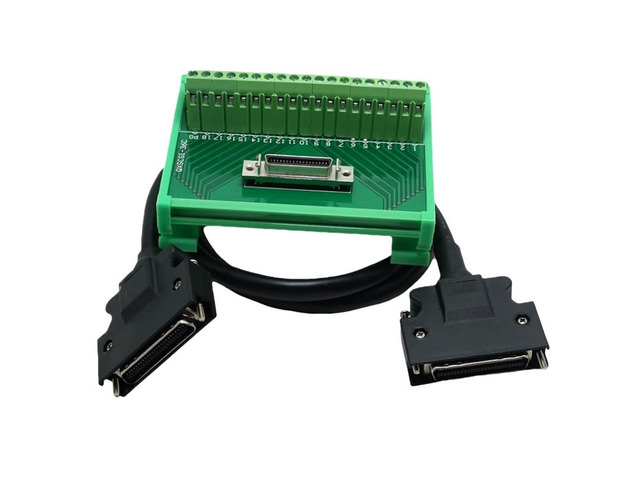 SCSI 36-pin connector CN splitter adapter wiring module splitter 36-pin with cable SCSI-36P