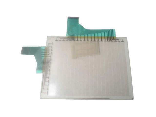 Touchscreen glass for GT1050-QBBD-C, GT1150-QBBD-C, and GT1150-QSBB-C LCD touchpad HMI panels of digitizers.