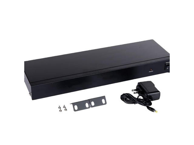 1x16 Port VGA Splitter, 1 Input, 16 Outputs, 350MHz, 1920x1440 Widescreen Video Cascading, 45M MT-35016