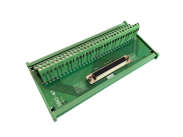 DB62 branch terminal module, 3-layer terminal block, female connector for industrial control, replacing ADAM-3962.