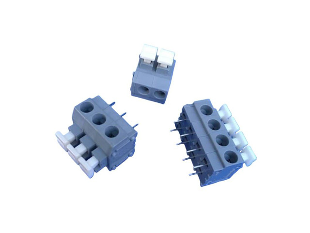 100 pieces/batch KF235 3.81mm 3P pitch PCB spring terminal connector 250V/10A