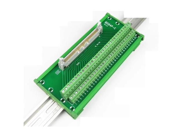 IDC64 splitter adapter, IDC 64-pin speaker connector terminal block, relay, data acquisition card wiring module, splitter