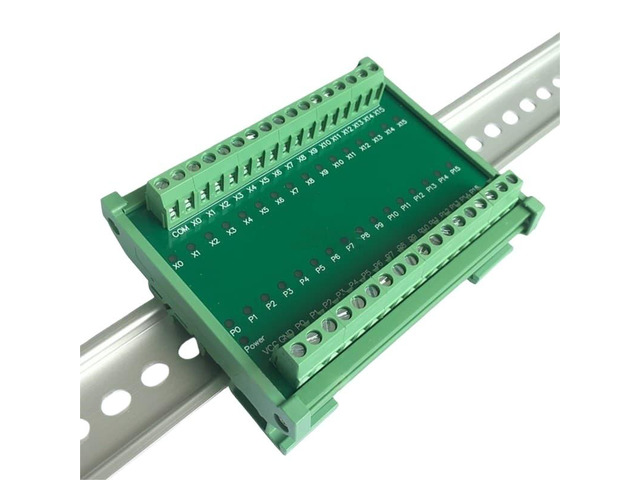16-channel PNP to NPN signal isolation converter board, 10kHz, suitable for PLC sensor polarity conversion module IO levels.