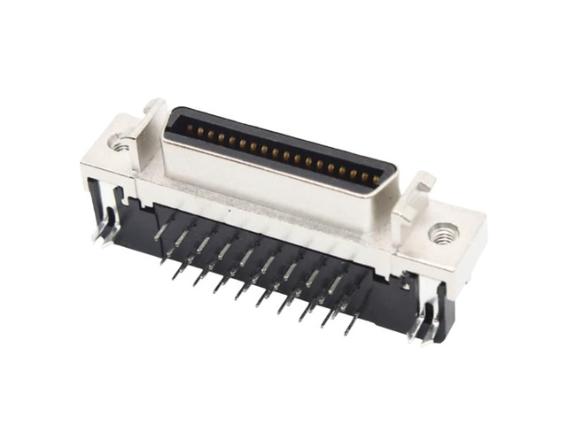 10 x 36P connector heads CN female sockets with bent pins and solderable bases