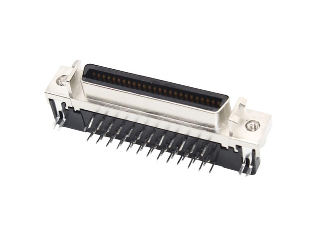 10 x 50P connector heads CN female sockets with bent pins and solderable bases