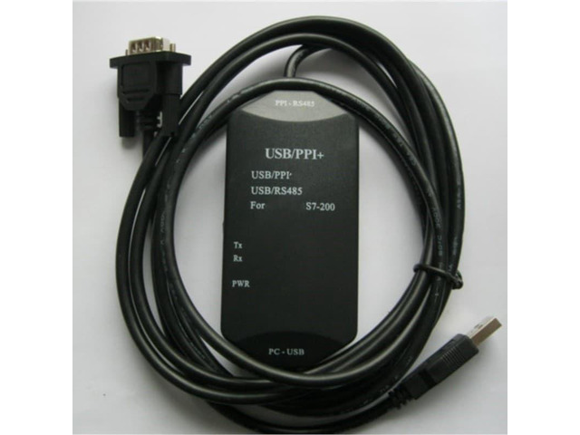 USB-PPI+ Fiber Optic Isolated PLC Programming Cable for S7-200 (PC/PPI USB Version) 6ES7 901-3DB30-0XA0 Win7