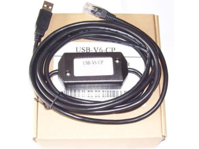PLC USB-V6-CP programming cable, V6CP USB version