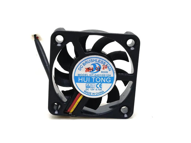 4cm HT-04010S12H DC12V 0.10A 40x40x10MM Three-wire fan