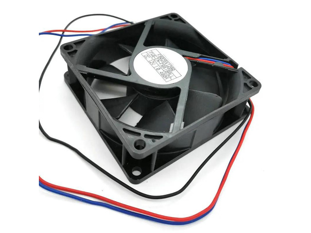 8025 12V 0.14A 0.48A Three-wire cooling fan 80*80*25mm F8025X12B6