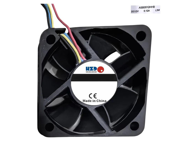 Cooling fan ASB0512HHB DC12V 0.12A 50x50x15MM 5CM (4LINE)