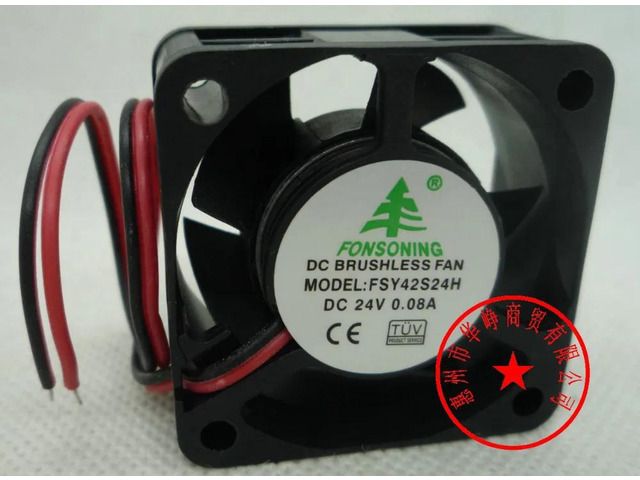 4CM 4020 24V 0.08A Two-stage oil bearing 40x40x20mm FSY42S24L