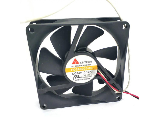 FD248020HS 8020 24V 0.12A Cooling Fan 80*80*20mm