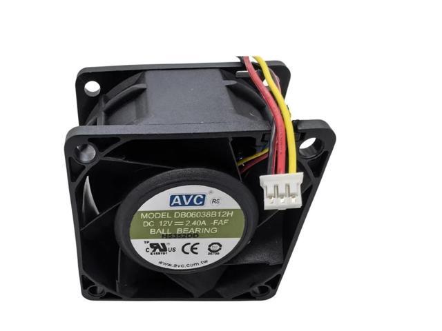 6cm 6038 12V 2.4A DB06038B12H 3-pin cooling fan