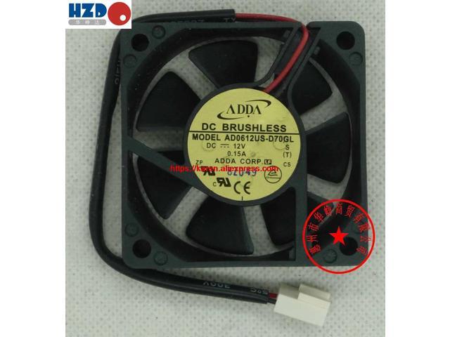 6015 12V 0.15A AD0612US-D70 Cooling Fan AD0612US-D70