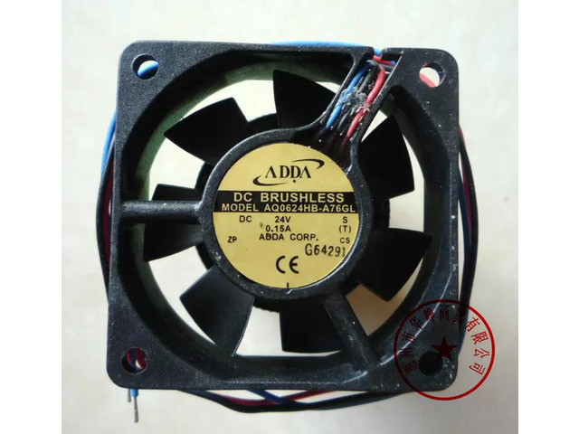 6025 24V Two-Wire Cooling Fan AQ0624HB-A76GL