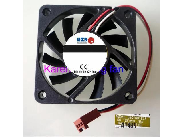 6cm 6010 12V 0.15A Cooling Fan C6010B12LS