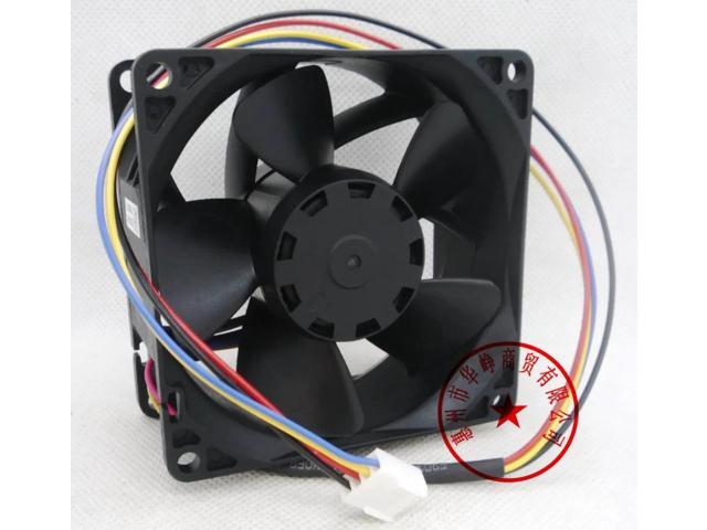 8CM 8038 12V 2.5A QFR0812UHE 80x80x38MM Dual-Sphere Robot Brushless Cooling Fan