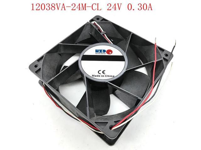 DC48V 120*38MM 3-wire cooling fan 12038VA-24M-CL