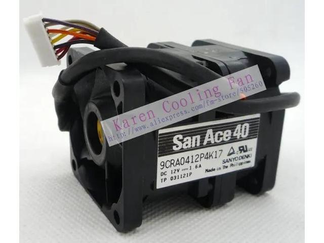 4cm 4048 12V 1.6A Cooling Fan 9CRA0412P4J03