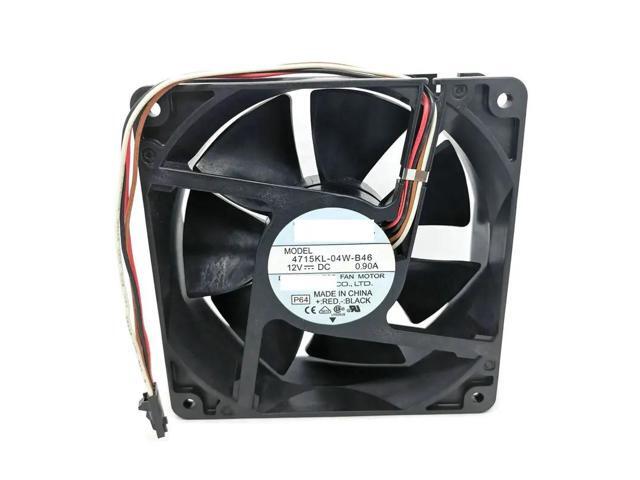 12cm 12038 12V 0.9A 4715KL-04W-B46 Four-wire laptop fan 120*120*38MM