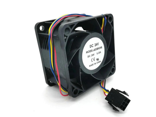 6038H24B AD0624HB-F73DS 6038 24V 0.35A Cooling Fan 60*60*38MM