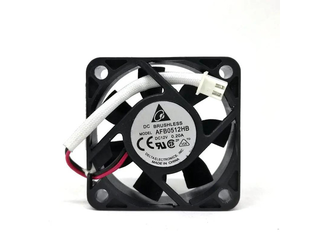 AFB0512HB DC12V 0.20A 50x50x15MM 5CM 2-wire computer cooling fan