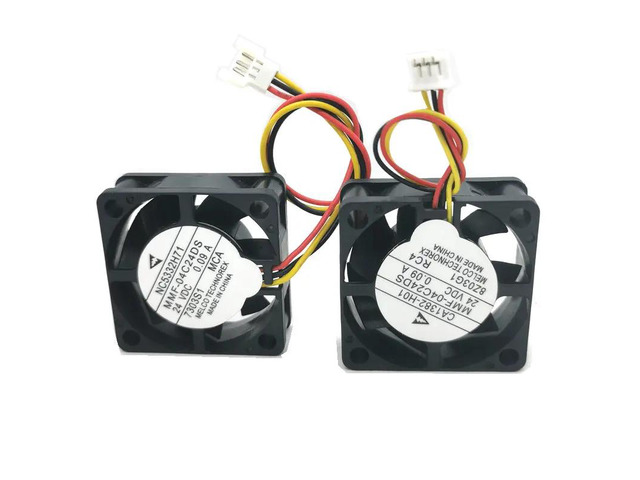 Variable frequency fan NC5332H71 MMF-04C24DS MCA 24V 0.09A 40*40*15MM, one unit.