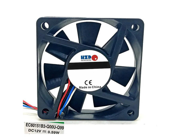 EC60151B3-Q00U-Q99 DC12V 0.59W 60x60x15MM 6cm 4-wire PWM PC Cooling Fan