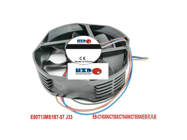 8025 12V 0.24A E80T13MS1B7-57 J33 EB-C745XN/C750X/754x/c755xn C2020XN/C2040XN/C2050WN Projector Laptop