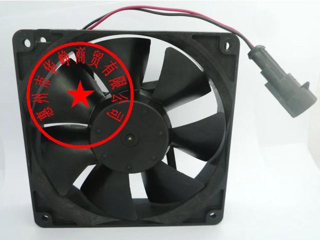 ABB inverter cooling fan, model 4712KL-05W-B40, DC24V 0.48A, dimensions 120*120*32MM, 12cm.