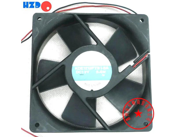 12CM KDE1212PTB1-6A 120*120*25MM Heatsink Fan