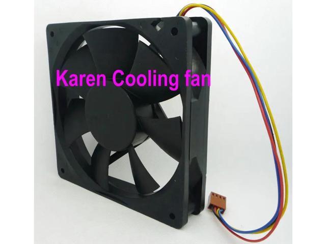 12cm 12025 12V 0.3A Cooling Fan 120*120*25mm 4-Wire PVA120G12S
