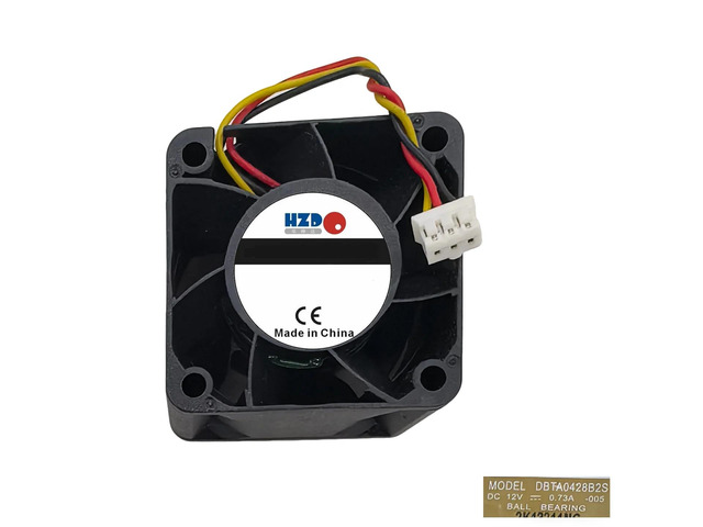 Suitable for 4028 12V 1.5A cooling fan, 4-wire, 40*40*28MM, DBTA0428B2S