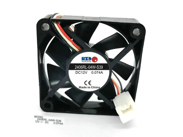 6CM 2406RL-04W-S39 6015 12v 0.074A Cooling Fan 60*60*15MM Laptop