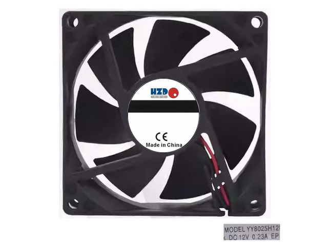 8cm 8025 12V 0.1A Cooling Fan YY8025H12S