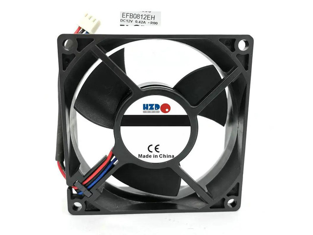 8cm 8025 12V 0.42A 3-wire cooling fan 8032 0.68A EFB0812EH-R00