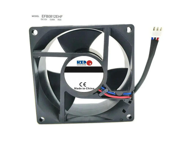 8cm 8025 12V 0.42A 3-wire cooling fan 8032 0.68A EFB0812EHF-R00