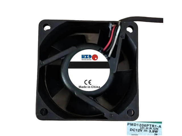6CM PMD1206PTB1-A 6025 12V 3.9W Dual Ball Bearing Cooling Fan
