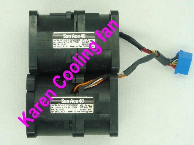 4CM 9CRA0412G5088 WR381-X03 4056 12V 1.0A Cooling Fan