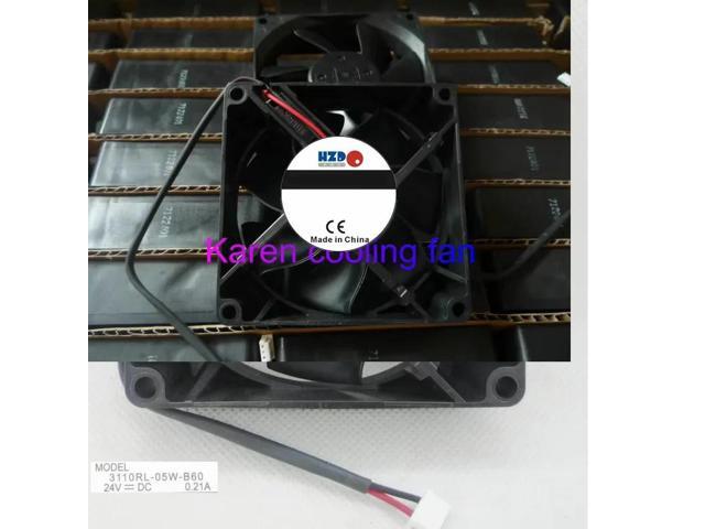 8CM 8025 24V 0.21A 2-wire cooling fan 3110RL-05W-B60