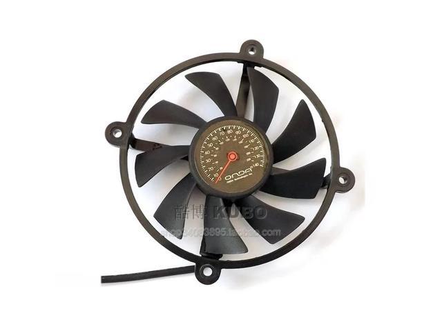 GT520 2G SD3 HD6570 GT440 graphics card, mounting hole spacing 43/48mm fan