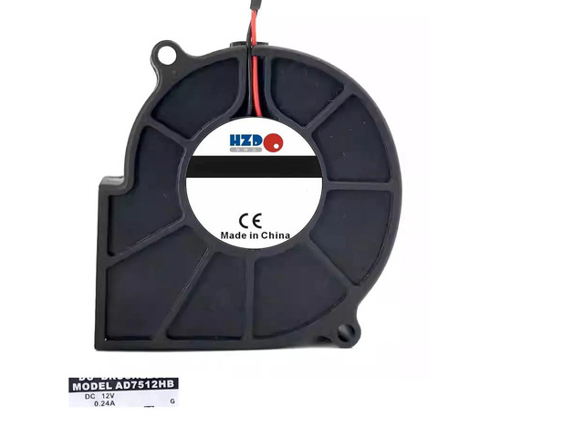 7530 AD7512HX 12V 0.3A 2-wire 3-wire cooling fan AD7512Hb