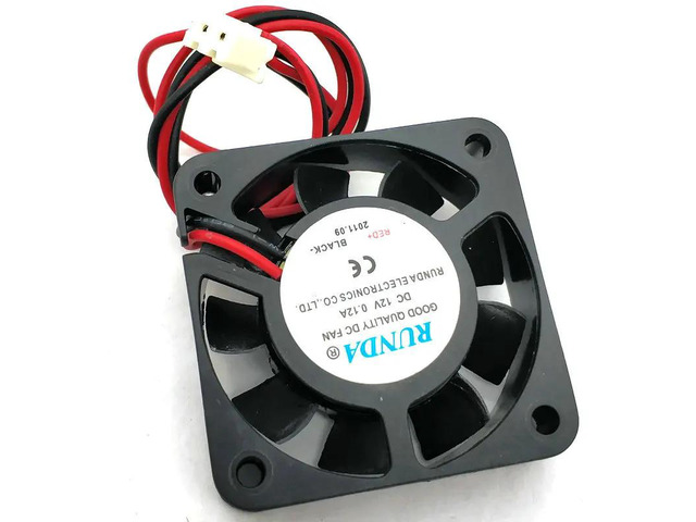 DC 5V 12V 24V 40mm 4cm 40x40x10mm Suitable for 3D printer graphics card cooling fans PC 2pin runda 5V