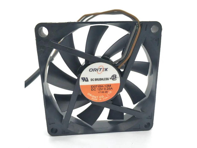 D0715A-12M 7015 12V 0.25A 70*70*15MM Desktop Fan