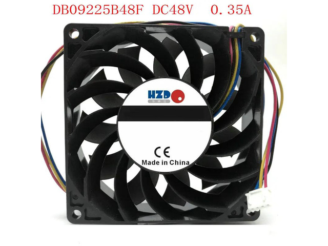 9CM DB09225B48F 92x92x25MM DC48V 0.35A 4-wire inverter cooling fan