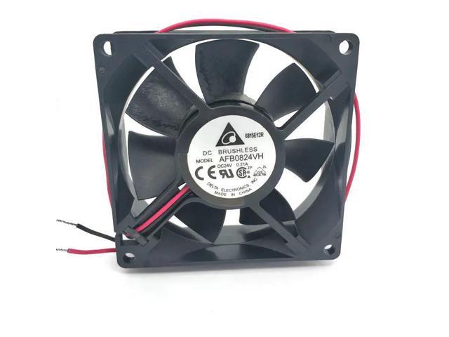 AFB0824VH 8cm 8025 80mm Fan (80x80x25mm) 24V 0.21A Dual Ball Bearing High Airflow Inverter Fan