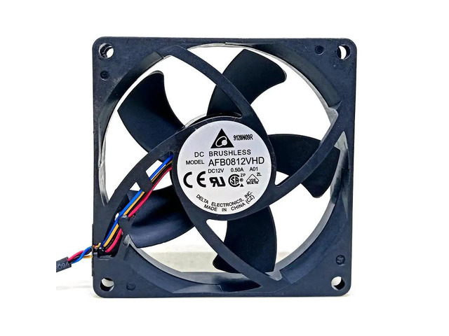 AFB0812V 8mm (80x80x20mm) DC12V 0.50A 4-wire PWM Projector Desktop Fan